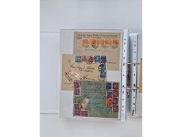 1920/23, umfangreiche Sammlung mit über 4600 Briefen, Karten und Ganzsachen. Dabei interessante Frankaturen, Blockeinheiten, 