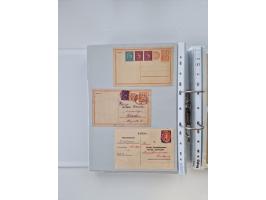 1920/23, umfangreiche Sammlung mit über 4600 Briefen, Karten und Ganzsachen. Dabei interessante Frankaturen, Blockeinheiten, 