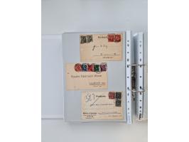 1920/23, umfangreiche Sammlung mit über 4600 Briefen, Karten und Ganzsachen. Dabei interessante Frankaturen, Blockeinheiten, 