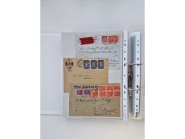 1920/23, umfangreiche Sammlung mit über 4600 Briefen, Karten und Ganzsachen. Dabei interessante Frankaturen, Blockeinheiten, 