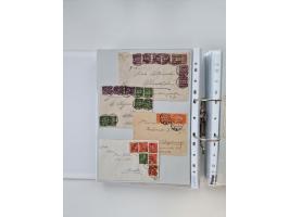 1920/23, umfangreiche Sammlung mit über 4600 Briefen, Karten und Ganzsachen. Dabei interessante Frankaturen, Blockeinheiten, 