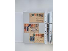 1920/23, umfangreiche Sammlung mit über 4600 Briefen, Karten und Ganzsachen. Dabei interessante Frankaturen, Blockeinheiten, 