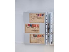 1920/23, umfangreiche Sammlung mit über 4600 Briefen, Karten und Ganzsachen. Dabei interessante Frankaturen, Blockeinheiten, 