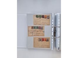 1920/23, umfangreiche Sammlung mit über 4600 Briefen, Karten und Ganzsachen. Dabei interessante Frankaturen, Blockeinheiten, 