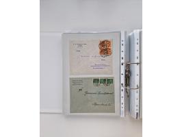 1920/23, umfangreiche Sammlung mit über 4600 Briefen, Karten und Ganzsachen. Dabei interessante Frankaturen, Blockeinheiten, 