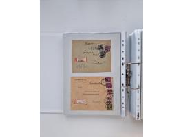 1920/23, umfangreiche Sammlung mit über 4600 Briefen, Karten und Ganzsachen. Dabei interessante Frankaturen, Blockeinheiten, 