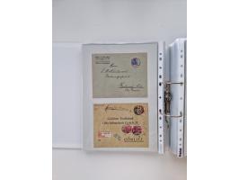 1920/23, umfangreiche Sammlung mit über 4600 Briefen, Karten und Ganzsachen. Dabei interessante Frankaturen, Blockeinheiten, 