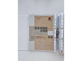 1920/23, umfangreiche Sammlung mit über 4600 Briefen, Karten und Ganzsachen. Dabei interessante Frankaturen, Blockeinheiten, 