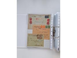 1920/23, umfangreiche Sammlung mit über 4600 Briefen, Karten und Ganzsachen. Dabei interessante Frankaturen, Blockeinheiten, 