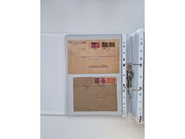 1920/23, umfangreiche Sammlung mit über 4600 Briefen, Karten und Ganzsachen. Dabei interessante Frankaturen, Blockeinheiten, 