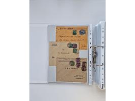 1920/23, umfangreiche Sammlung mit über 4600 Briefen, Karten und Ganzsachen. Dabei interessante Frankaturen, Blockeinheiten, 