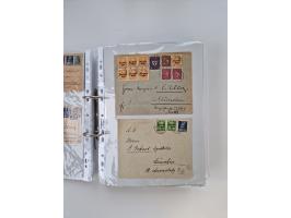 1920/23, umfangreiche Sammlung mit über 4600 Briefen, Karten und Ganzsachen. Dabei interessante Frankaturen, Blockeinheiten, 