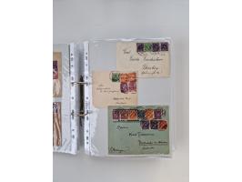 1920/23, umfangreiche Sammlung mit über 4600 Briefen, Karten und Ganzsachen. Dabei interessante Frankaturen, Blockeinheiten, 