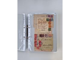 1920/23, umfangreiche Sammlung mit über 4600 Briefen, Karten und Ganzsachen. Dabei interessante Frankaturen, Blockeinheiten, 