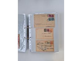 1920/23, umfangreiche Sammlung mit über 4600 Briefen, Karten und Ganzsachen. Dabei interessante Frankaturen, Blockeinheiten, 