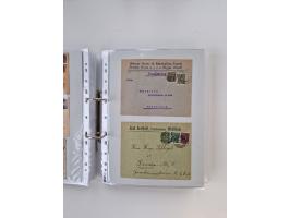 1920/23, umfangreiche Sammlung mit über 4600 Briefen, Karten und Ganzsachen. Dabei interessante Frankaturen, Blockeinheiten, 