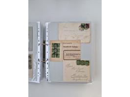 1920/23, umfangreiche Sammlung mit über 4600 Briefen, Karten und Ganzsachen. Dabei interessante Frankaturen, Blockeinheiten, 