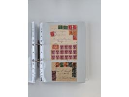 1920/23, umfangreiche Sammlung mit über 4600 Briefen, Karten und Ganzsachen. Dabei interessante Frankaturen, Blockeinheiten, 