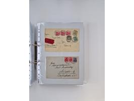 1920/23, umfangreiche Sammlung mit über 4600 Briefen, Karten und Ganzsachen. Dabei interessante Frankaturen, Blockeinheiten, 