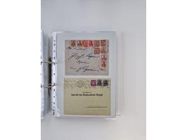 1920/23, umfangreiche Sammlung mit über 4600 Briefen, Karten und Ganzsachen. Dabei interessante Frankaturen, Blockeinheiten, 