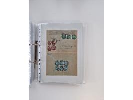 1920/23, umfangreiche Sammlung mit über 4600 Briefen, Karten und Ganzsachen. Dabei interessante Frankaturen, Blockeinheiten, 