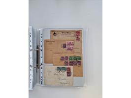 1920/23, umfangreiche Sammlung mit über 4600 Briefen, Karten und Ganzsachen. Dabei interessante Frankaturen, Blockeinheiten, 