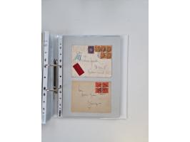 1920/23, umfangreiche Sammlung mit über 4600 Briefen, Karten und Ganzsachen. Dabei interessante Frankaturen, Blockeinheiten, 