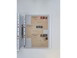 1920/23, umfangreiche Sammlung mit über 4600 Briefen, Karten und Ganzsachen. Dabei interessante Frankaturen, Blockeinheiten, 