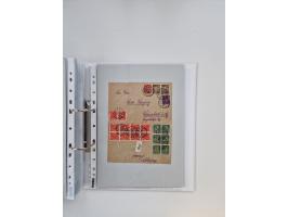 1920/23, umfangreiche Sammlung mit über 4600 Briefen, Karten und Ganzsachen. Dabei interessante Frankaturen, Blockeinheiten, 
