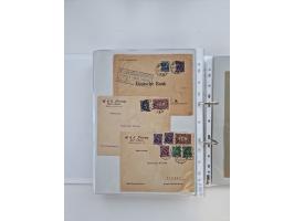 1920/23, umfangreiche Sammlung mit über 4600 Briefen, Karten und Ganzsachen. Dabei interessante Frankaturen, Blockeinheiten, 