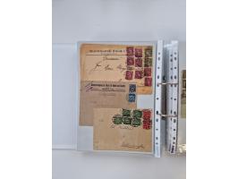 1920/23, umfangreiche Sammlung mit über 4600 Briefen, Karten und Ganzsachen. Dabei interessante Frankaturen, Blockeinheiten, 