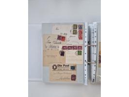 1920/23, umfangreiche Sammlung mit über 4600 Briefen, Karten und Ganzsachen. Dabei interessante Frankaturen, Blockeinheiten, 