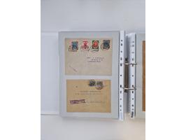1920/23, umfangreiche Sammlung mit über 4600 Briefen, Karten und Ganzsachen. Dabei interessante Frankaturen, Blockeinheiten, 