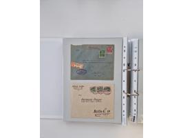 1920/23, umfangreiche Sammlung mit über 4600 Briefen, Karten und Ganzsachen. Dabei interessante Frankaturen, Blockeinheiten, 