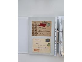1920/23, umfangreiche Sammlung mit über 4600 Briefen, Karten und Ganzsachen. Dabei interessante Frankaturen, Blockeinheiten, 