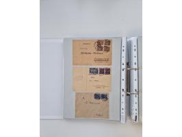 1920/23, umfangreiche Sammlung mit über 4600 Briefen, Karten und Ganzsachen. Dabei interessante Frankaturen, Blockeinheiten, 