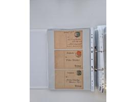 1920/23, umfangreiche Sammlung mit über 4600 Briefen, Karten und Ganzsachen. Dabei interessante Frankaturen, Blockeinheiten, 
