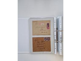 1920/23, umfangreiche Sammlung mit über 4600 Briefen, Karten und Ganzsachen. Dabei interessante Frankaturen, Blockeinheiten, 