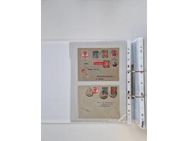 1920/23, umfangreiche Sammlung mit über 4600 Briefen, Karten und Ganzsachen. Dabei interessante Frankaturen, Blockeinheiten, 