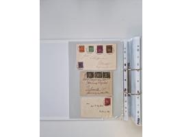 1920/23, umfangreiche Sammlung mit über 4600 Briefen, Karten und Ganzsachen. Dabei interessante Frankaturen, Blockeinheiten, 