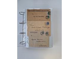 1920/23, umfangreiche Sammlung mit über 4600 Briefen, Karten und Ganzsachen. Dabei interessante Frankaturen, Blockeinheiten, 