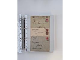 1920/23, umfangreiche Sammlung mit über 4600 Briefen, Karten und Ganzsachen. Dabei interessante Frankaturen, Blockeinheiten, 