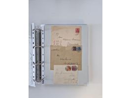 1920/23, umfangreiche Sammlung mit über 4600 Briefen, Karten und Ganzsachen. Dabei interessante Frankaturen, Blockeinheiten, 