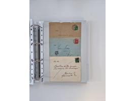 1920/23, umfangreiche Sammlung mit über 4600 Briefen, Karten und Ganzsachen. Dabei interessante Frankaturen, Blockeinheiten, 