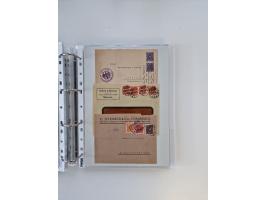 1920/23, umfangreiche Sammlung mit über 4600 Briefen, Karten und Ganzsachen. Dabei interessante Frankaturen, Blockeinheiten, 