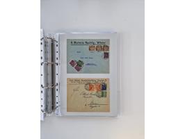 1920/23, umfangreiche Sammlung mit über 4600 Briefen, Karten und Ganzsachen. Dabei interessante Frankaturen, Blockeinheiten, 