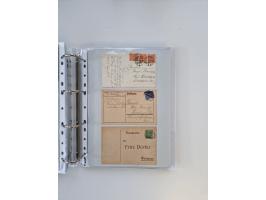 1920/23, umfangreiche Sammlung mit über 4600 Briefen, Karten und Ganzsachen. Dabei interessante Frankaturen, Blockeinheiten, 