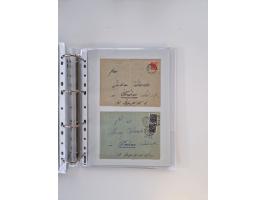 1920/23, umfangreiche Sammlung mit über 4600 Briefen, Karten und Ganzsachen. Dabei interessante Frankaturen, Blockeinheiten, 