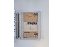 1920/23, umfangreiche Sammlung mit über 4600 Briefen, Karten und Ganzsachen. Dabei interessante Frankaturen, Blockeinheiten, 