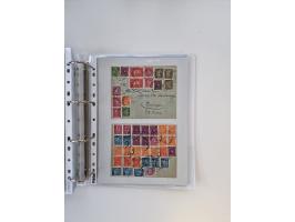 1920/23, umfangreiche Sammlung mit über 4600 Briefen, Karten und Ganzsachen. Dabei interessante Frankaturen, Blockeinheiten, 